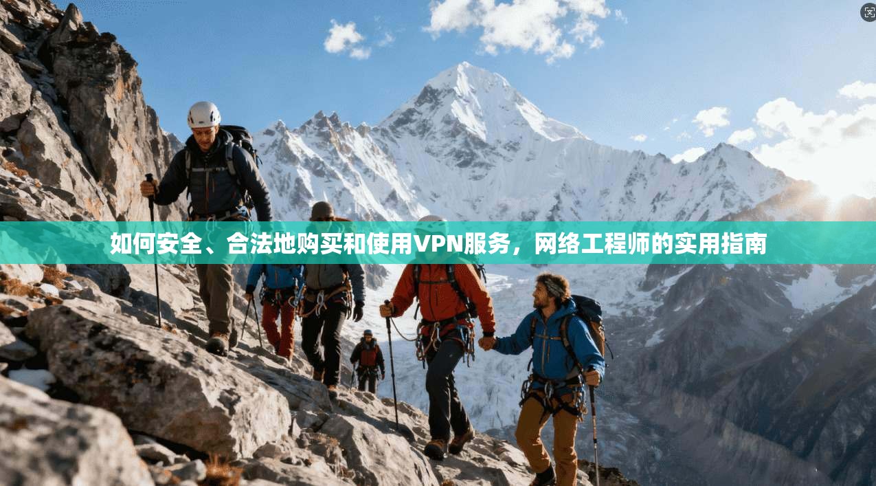 如何安全、合法地购买和使用VPN服务，网络工程师的实用指南
