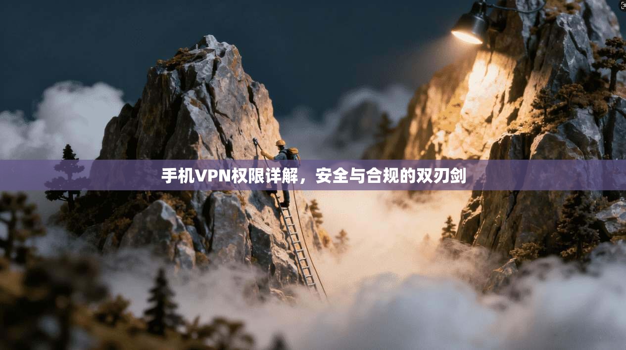 手机VPN权限详解,安全与合规的双刃剑