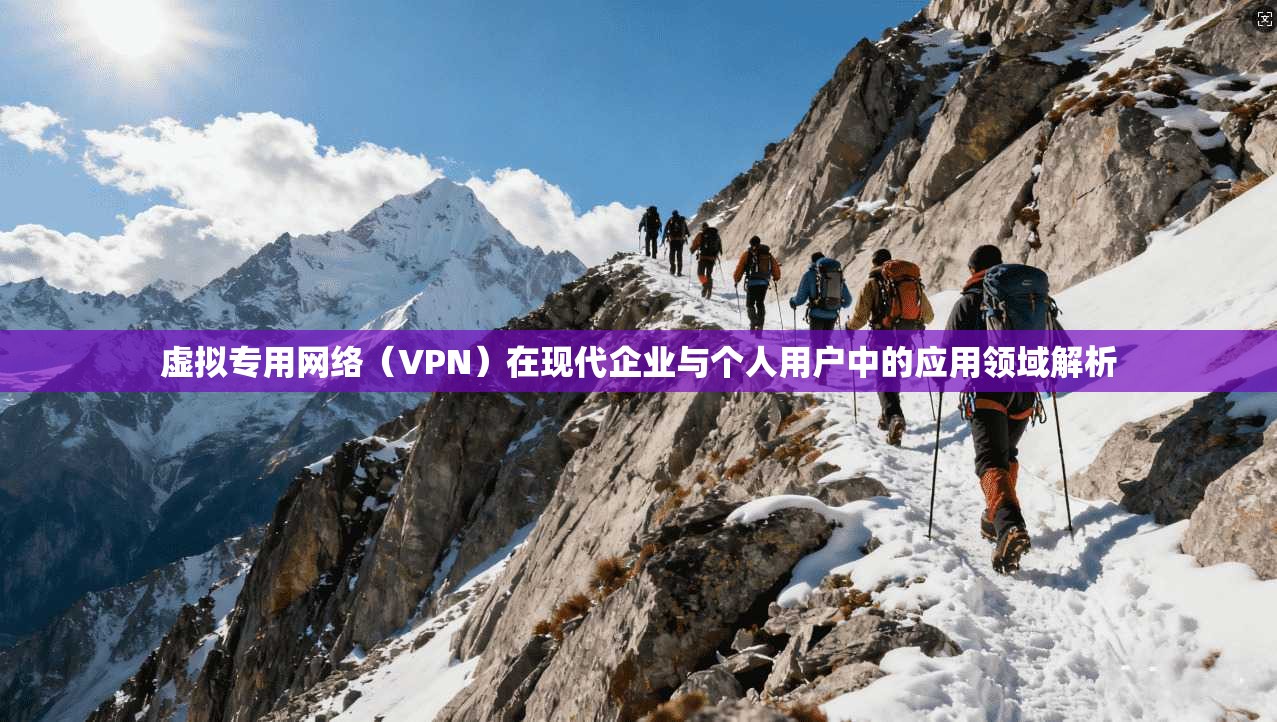 虚拟专用网络（VPN）在现代企业与个人用户中的应用领域解析