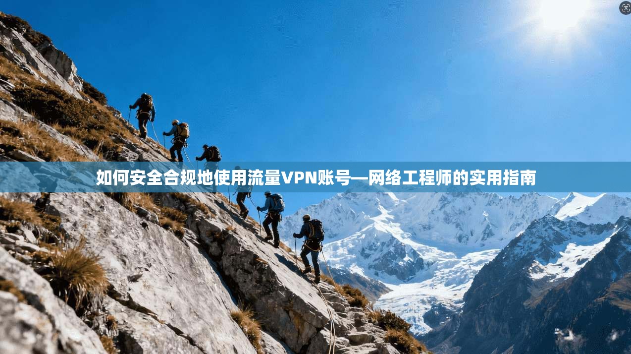 如何安全合规地使用流量VPN账号—网络工程师的实用指南